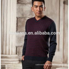 anti-pilling cashmere men's knitting sweater